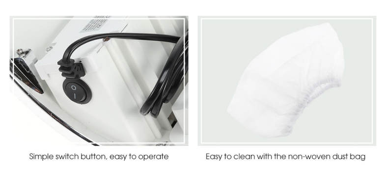 3 Fans Nail Dust Suction Collector Beauty Machine