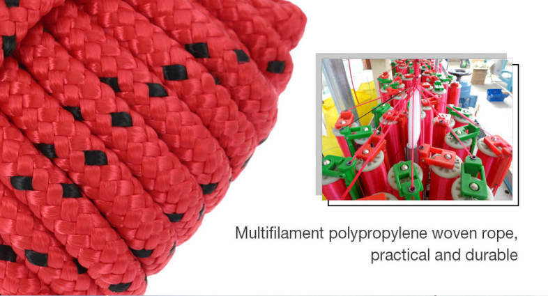High Strength Woven Rope for Outdoor Climbing Emergency Rescue