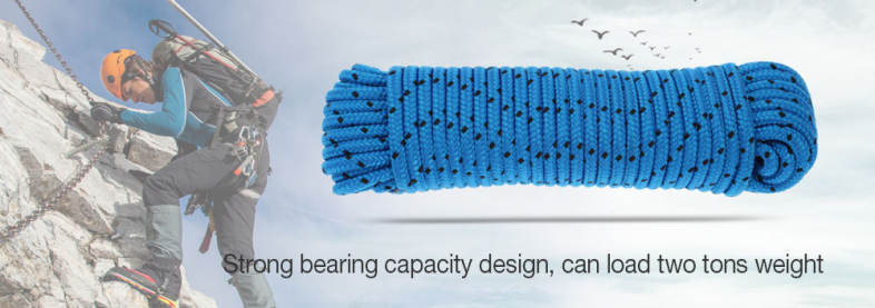 High Strength Woven Rope for Outdoor Climbing Emergency Rescue