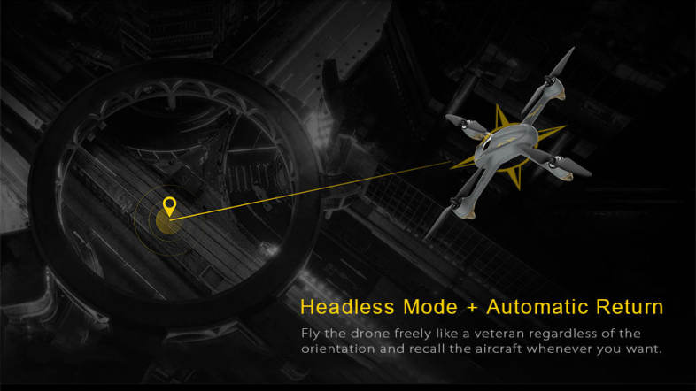 HUBSAN H501M X4 GPS Brushless RC Drone RTF WiFi FPV 1280 x 720P / Waypoints / Follow Me Mode