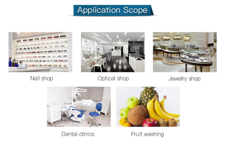 Mini Digital Ultrasonic Cleaner Jewelry Eyeglass Watches Cleaning Machine