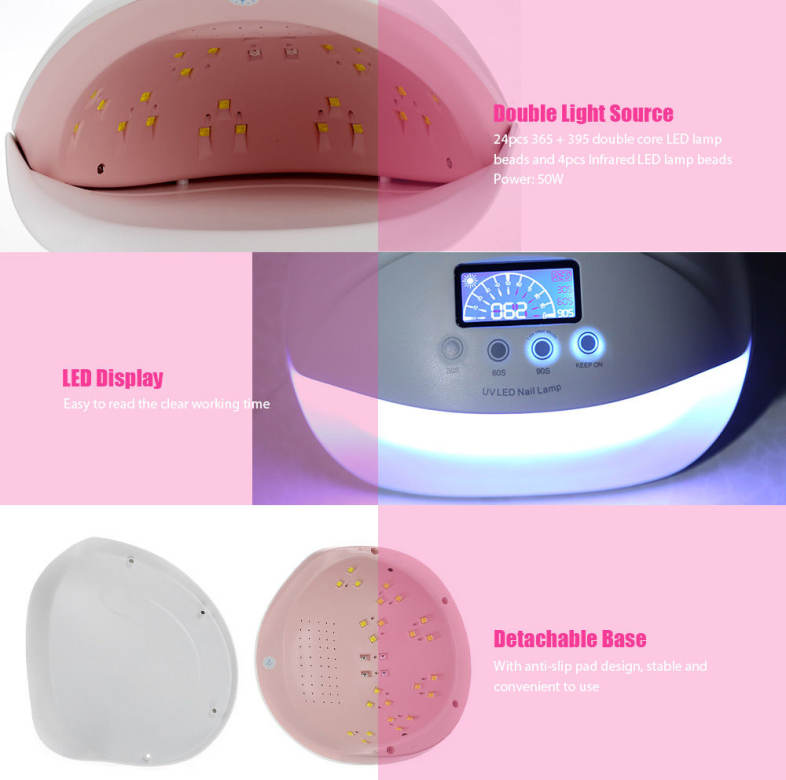 UV LED Lamp Automatic Smart Nail Machine Manicure Tool