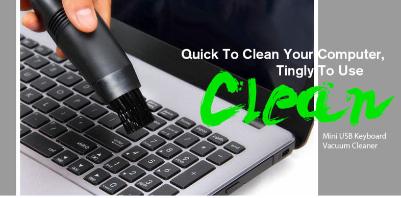 Mini USB Keyboard Vacuum Cleaner for Computer PC