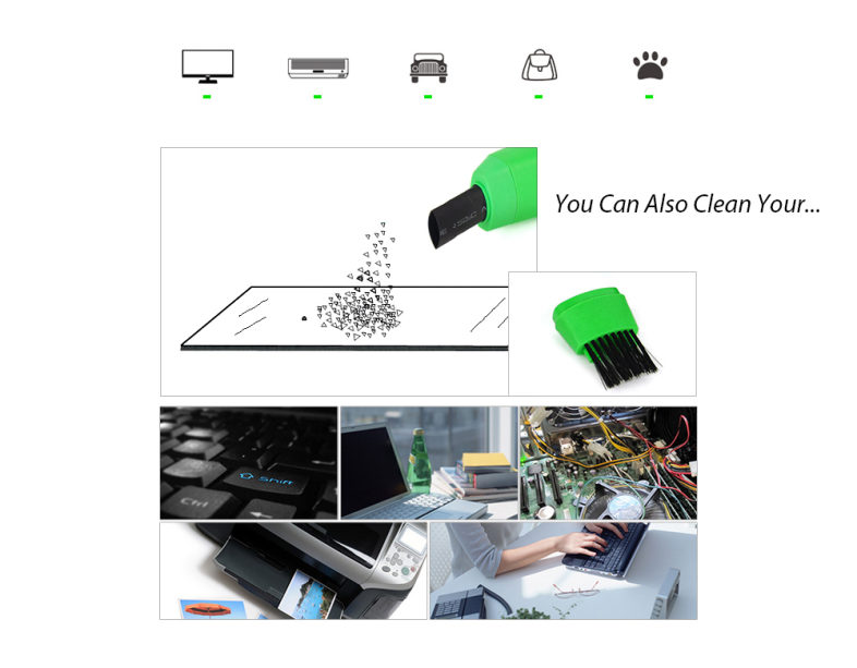 Mini USB Keyboard Vacuum Cleaner for Computer PC
