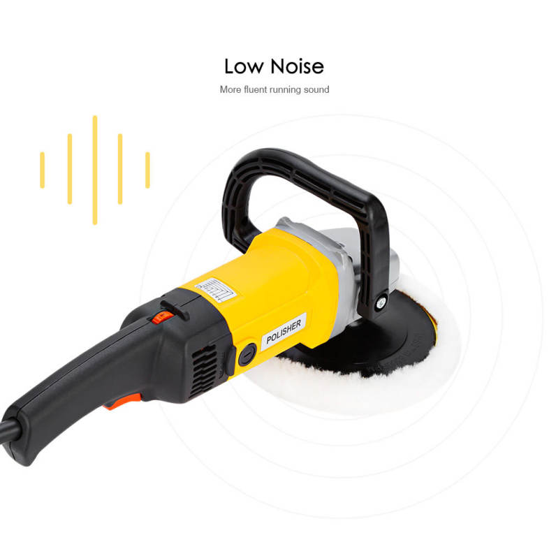 1200W Car Electric Polisher 6 Speed Grades Copper Wire Motor for Polishing Waxing 