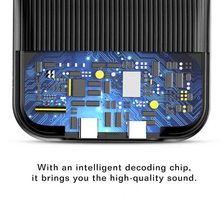 Baseus Audio Case Double IP Interfaces PC TPU for iPhone 7 / 8  