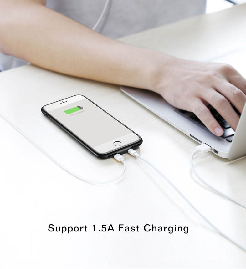 Baseus Audio Case Double IP Interfaces PC TPU for iPhone 7 / 8  