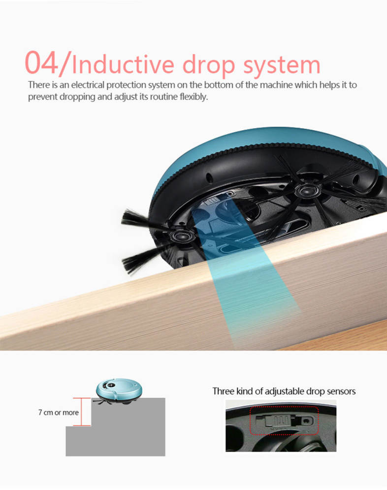 S320 Robotic Vacuum Cleaner with Mopping Cloth 
