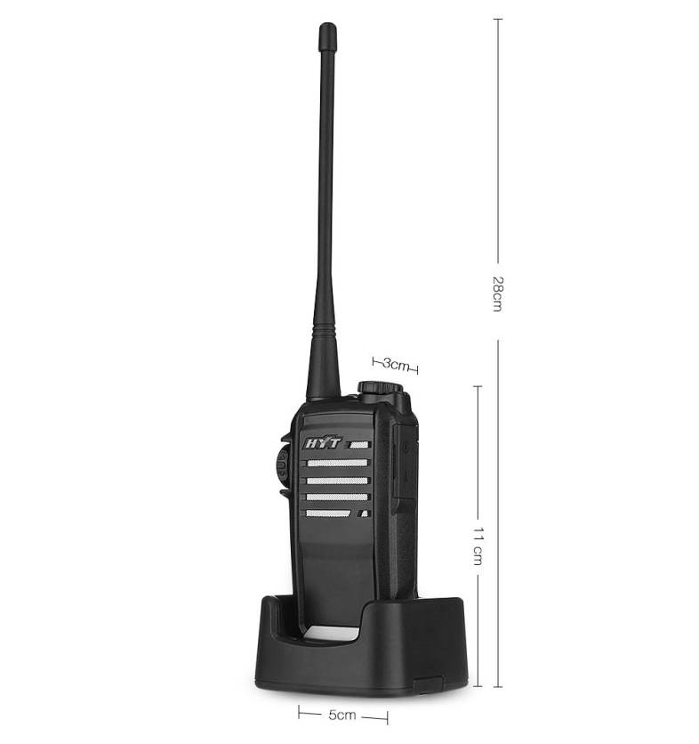 Hytera TC - 510U Analog Tow-way Radio 400 - 470MHz 1300mAh Portable Intercom