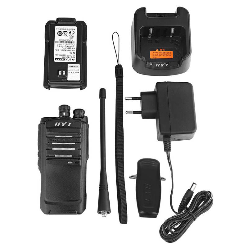 Hytera TC - 500S Analog Tow-way Radio 450 - 470MHz 1300mAh Portable Intercom 