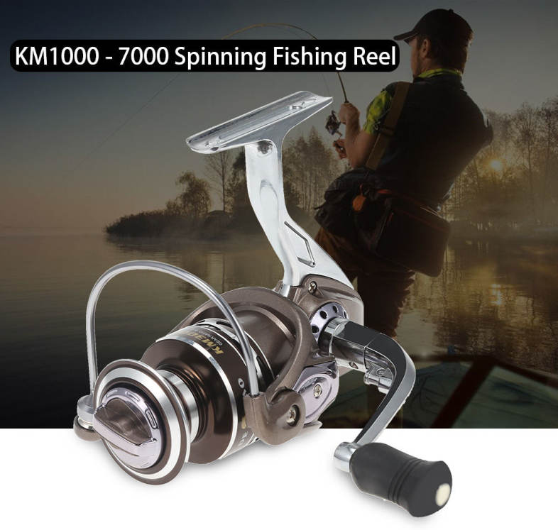KM Series 13 Ball Bearings Spinning Fishing Reel