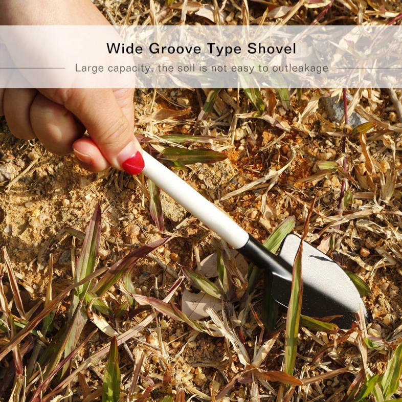 LS - 107 4pcs / Set Mini Garden Plant Care Tool Shovel Rake Fork Spade
