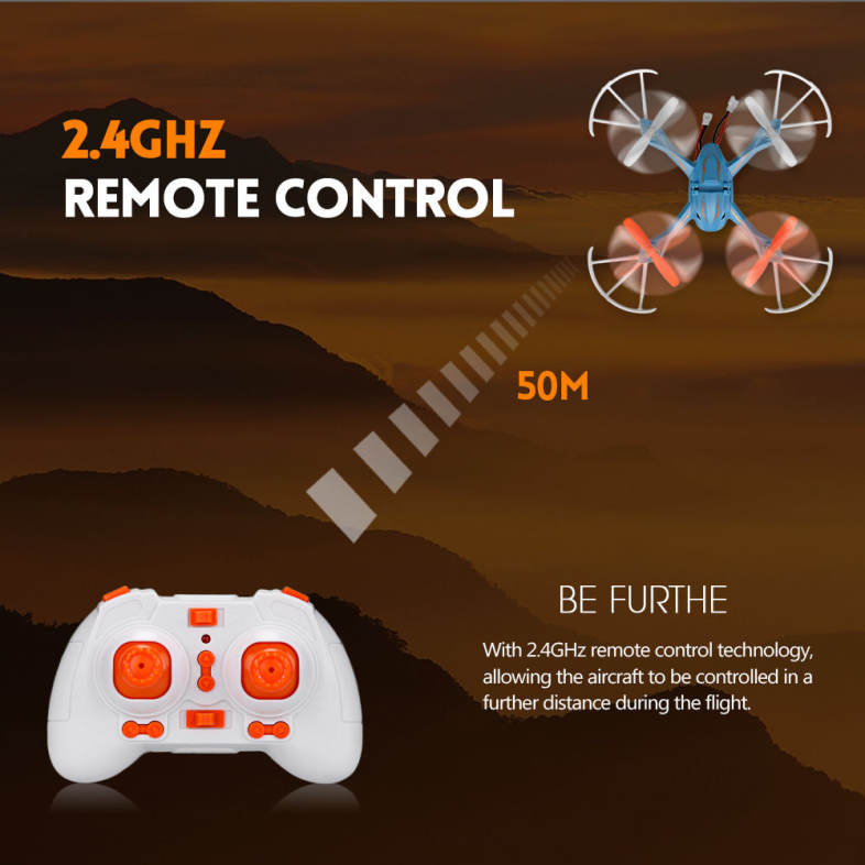 Flytec TY930 RC Quadcopter 2.4G 4CH 6-axis Gyro Headless High Hold Mode 3D Unlimited Flip Drone RTF