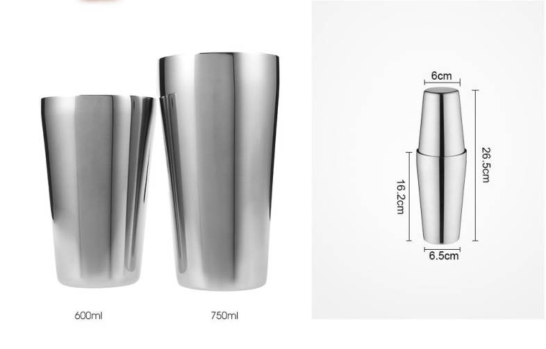 Stainless Steel Bartender Cocktail Shaker