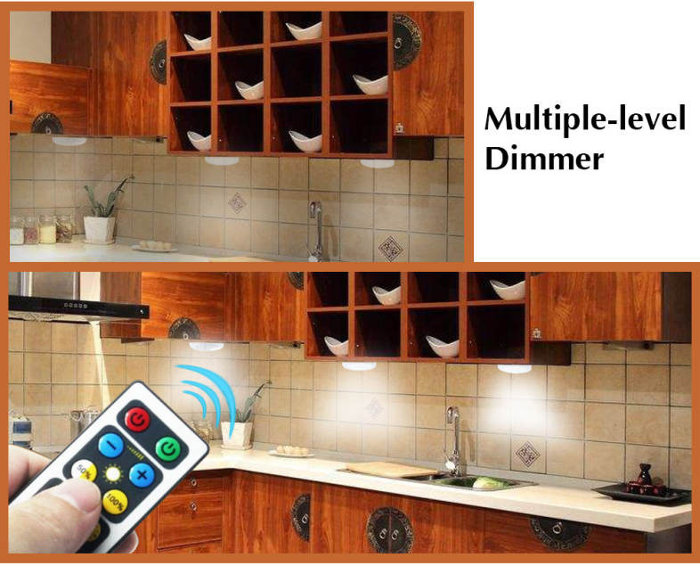 Wireless Puck Light LED Cabinet Lamp