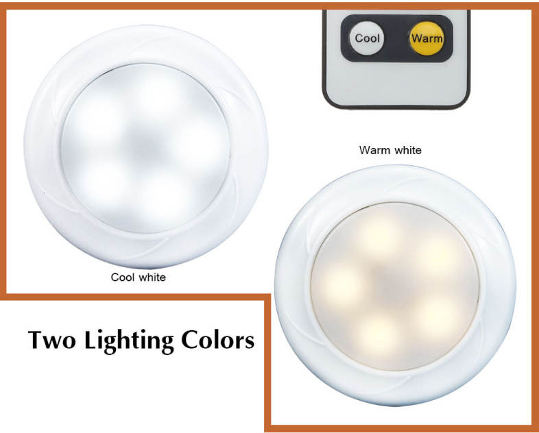 Wireless Puck Light LED Cabinet Lamp