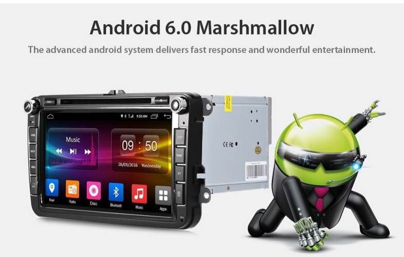 Ownice C500 OL - 6666F Quad Core Android 6.0 2 Din Car GPS DVD Player