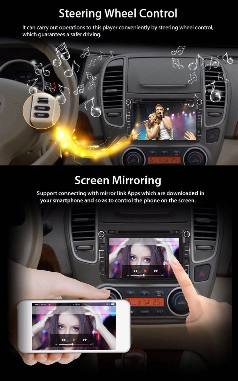 Ownice C500 OL - 6666F Quad Core Android 6.0 2 Din Car GPS DVD Player