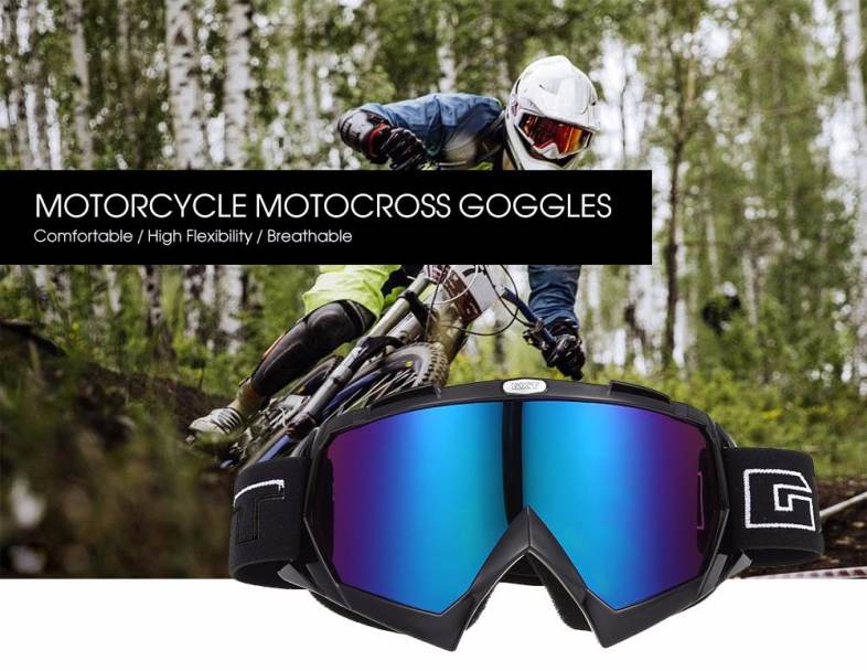 Motorcycle Motocross Goggles Windproof Outdoor Sport Cycling Skiing Glasses