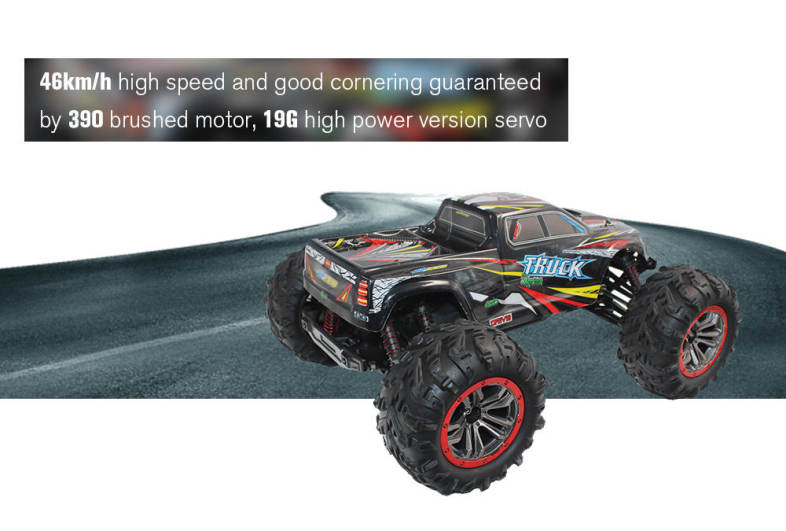 XinLeHong Toys 9125 1:10 Brushed 4WD 46km/h Fast Speed Off-road RC Car 