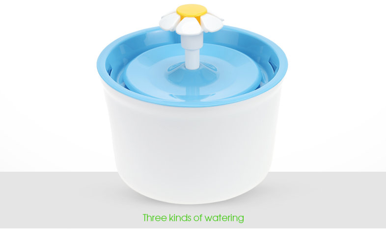 Little Pet Fountain Automatic Cat Dog Kitten Water Drinking Bowl Drink Dish Filter