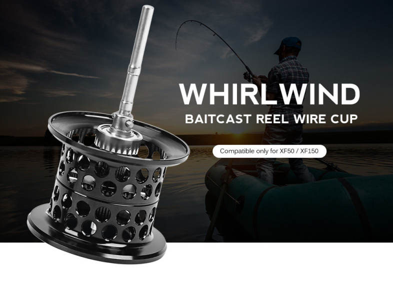 TSURINOYA XF50 / XF150 Baitcast Reel Fishing Spool Lightweight Aluminium Alloy Wire Cup