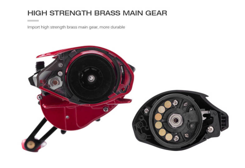 Tsurinoya XF - 50 6.6:1 Two Model Left / Right Hand Metal Deep Spool Optional 9   1BB Water Drop Wheel Bait Casting Fishing Reel