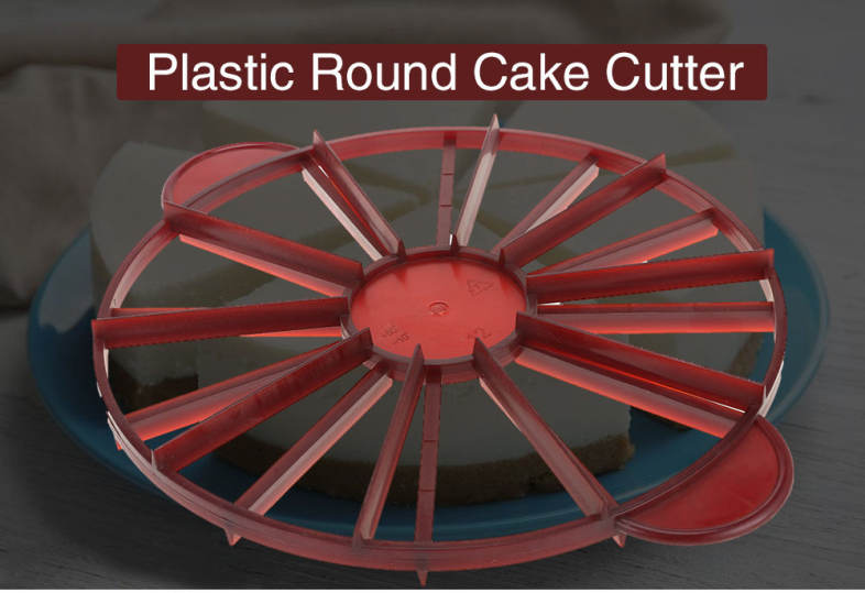 Round Cake Cutter Slicer 10 or 12 Slices