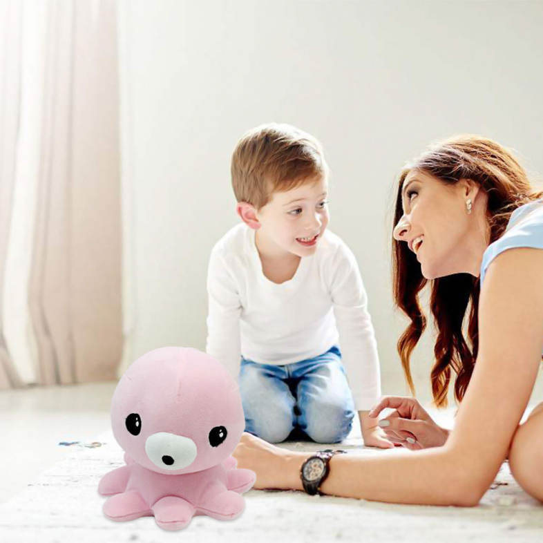 Stuffed Animal Soft Toy Plush Octopus Baby Kids Plaything