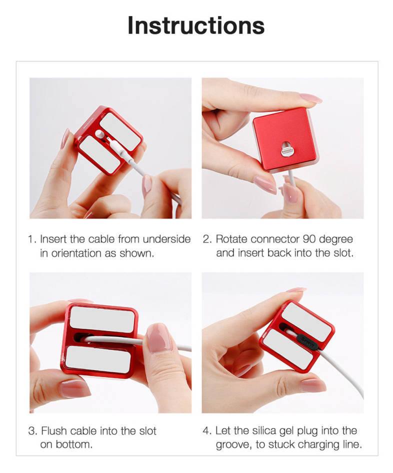 Baseus Quadrate Desktop Bracket 5V / 2A Aluminum Alloy Oxidation for iPhone
