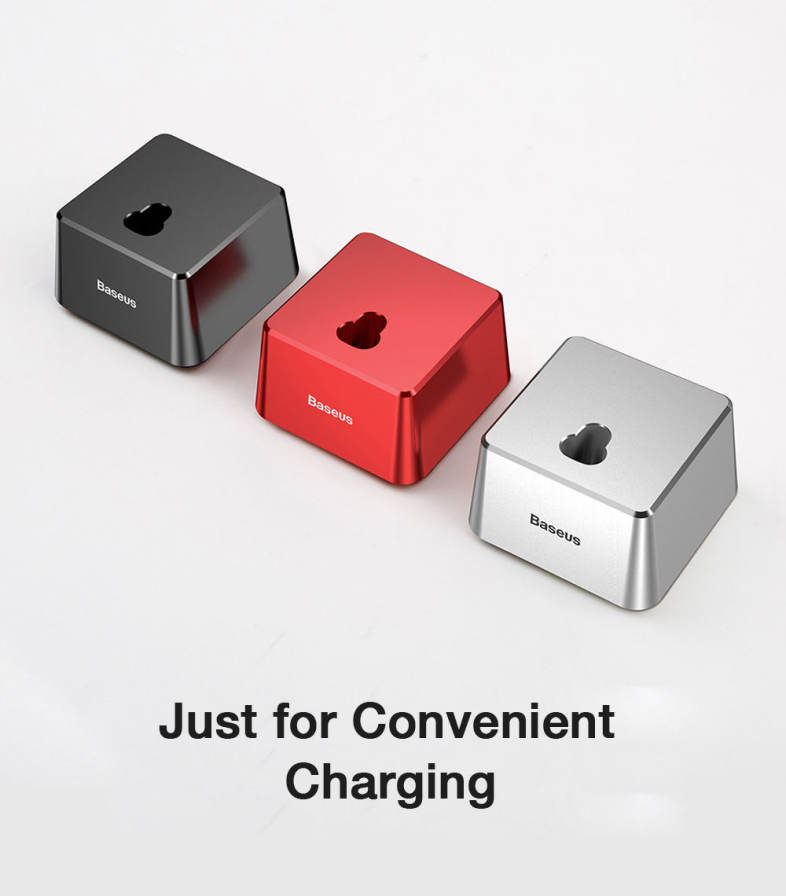 Baseus Quadrate Desktop Bracket 5V / 2A Aluminum Alloy Oxidation for iPhone