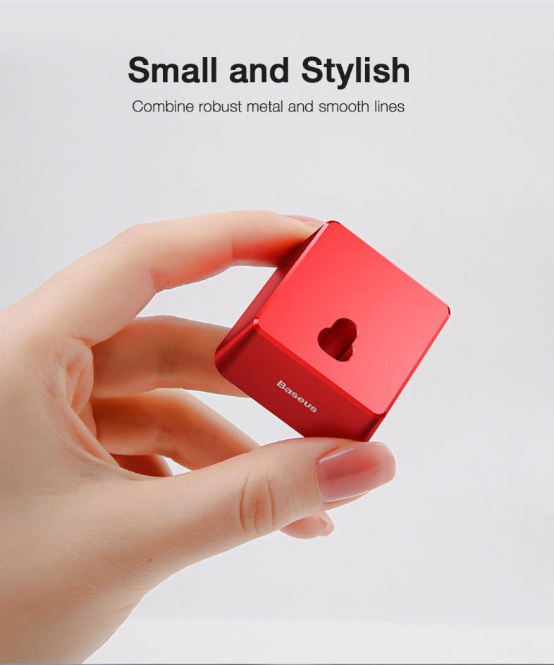 Baseus Quadrate Desktop Bracket 5V / 2A Aluminum Alloy Oxidation for iPhone