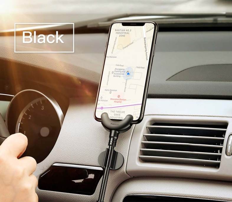 Baseus O-type Car Mount Cable 2.1A 0.8M ABS PC for iPhone