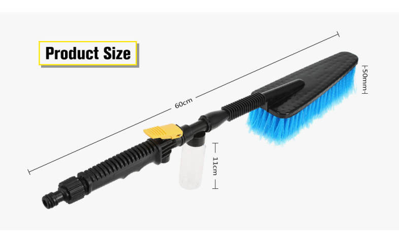Car Cleaning Wash Brush Auto Exterior Practical Long Handle 