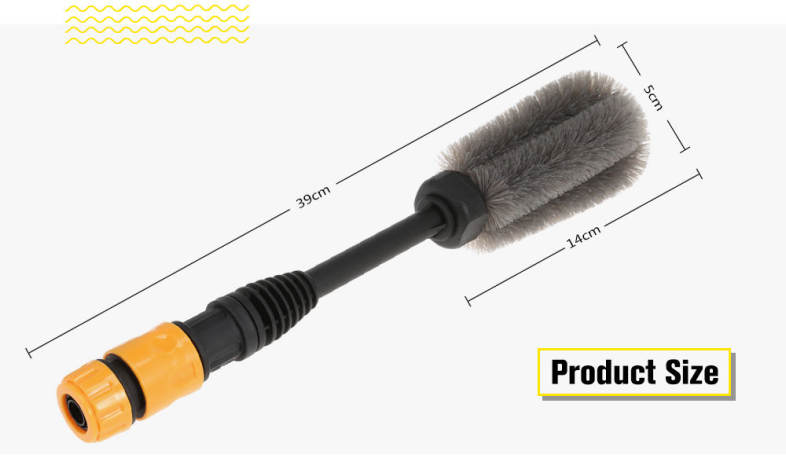 Car Auto Motorcycle Wash Tire Wheel Brush Dust Cleaner Cleaning Tool 