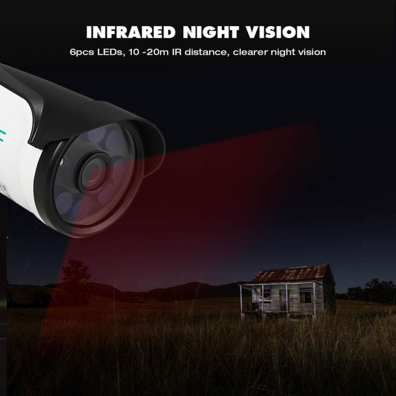 SV3C SV - B01W - 1080P 1080P 2.0MP WiFi Camera Wireless Outdoor Security Surveillance CCTV Night Vision / P2P / Motion Detection 
