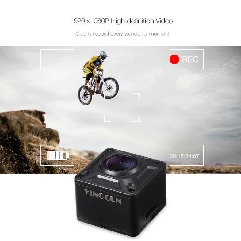 YINGCUN X2 Mini Portable 180 Degree Panoramic Camera