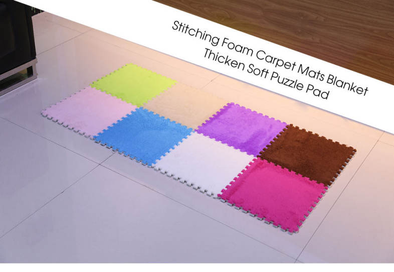 DIY Stitching Foam Carpet Mats Blanket Thicken Soft Puzzle Pad 