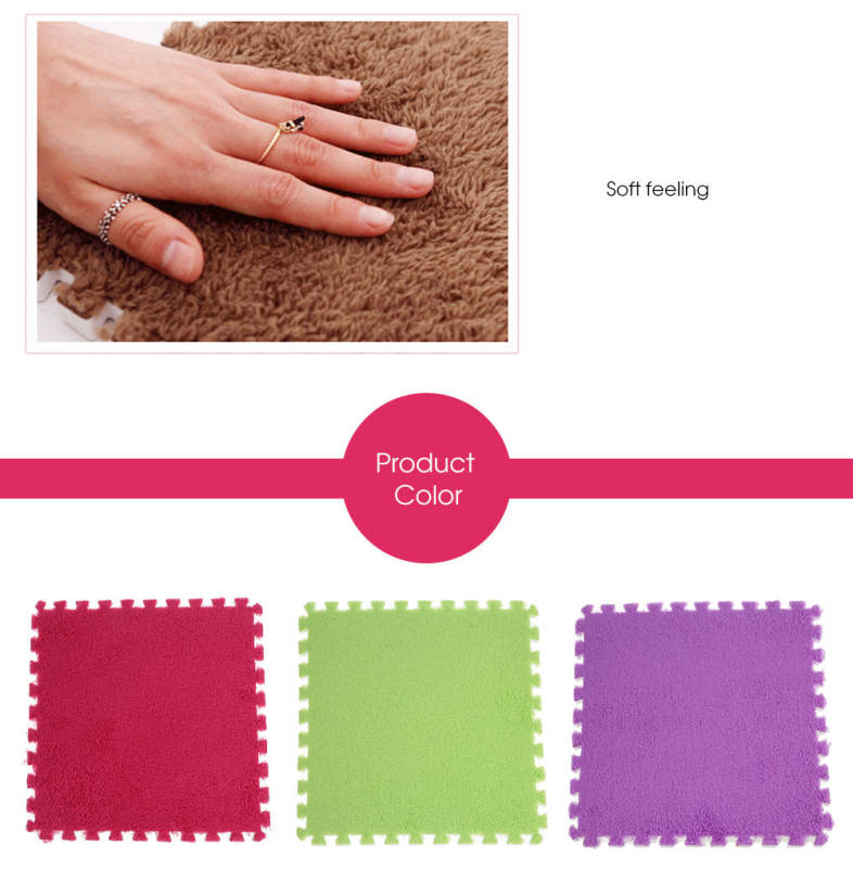 DIY Stitching Foam Carpet Mats Blanket Thicken Soft Puzzle Pad 
