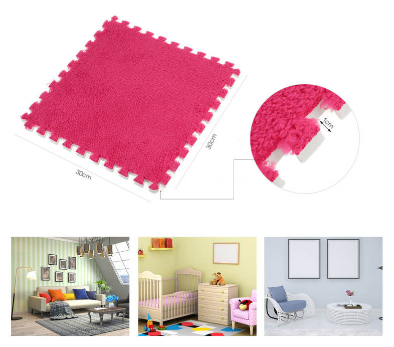 DIY Stitching Foam Carpet Mats Blanket Thicken Soft Puzzle Pad 