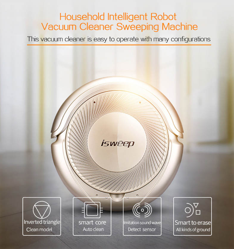 S51 Automatic Intelligent Robot Vacuum Cleaner Household Sweeping Machine