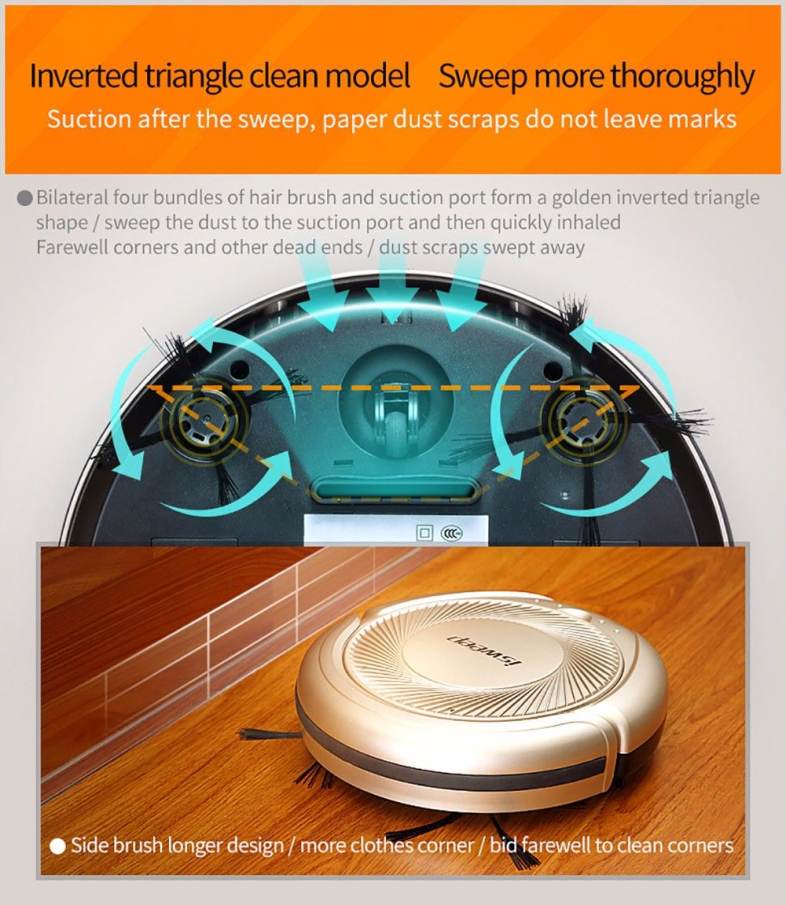 S51 Automatic Intelligent Robot Vacuum Cleaner Household Sweeping Machine