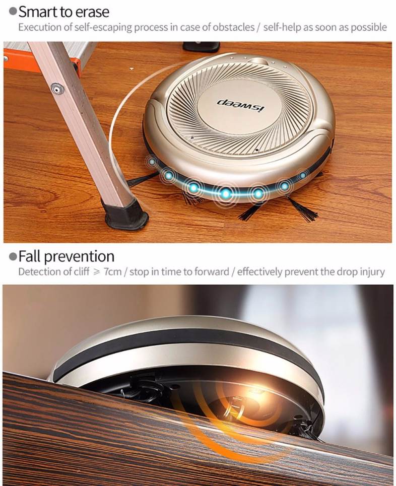 S51 Automatic Intelligent Robot Vacuum Cleaner Household Sweeping Machine