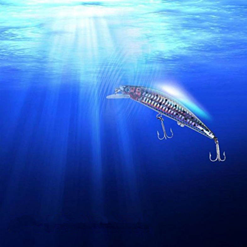 Fishing Bait Rechargeable Twitching Lures with USB Recharging Cords