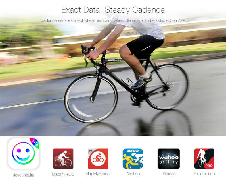 SunDing SD518 Bluetooth Wireless Cycling Speedometer Cadence Sensor Bike Computer 