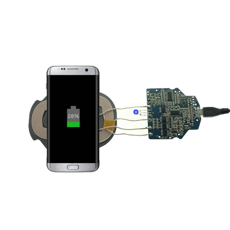 Cwxuan 10W Fast Charging Qi Wireless Charger PCBA Module / Plug / Play for Qi-devices