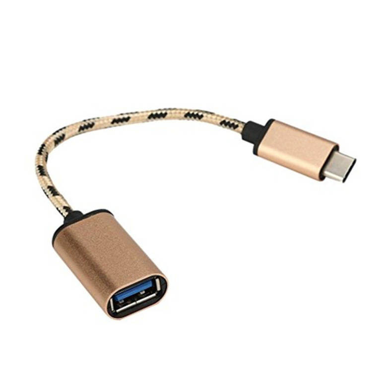 Mchoice USB 3.1 Type-C USB-C OTG Cable USB3.1 Male to USB2.0 Type-A Female Adapter Cord