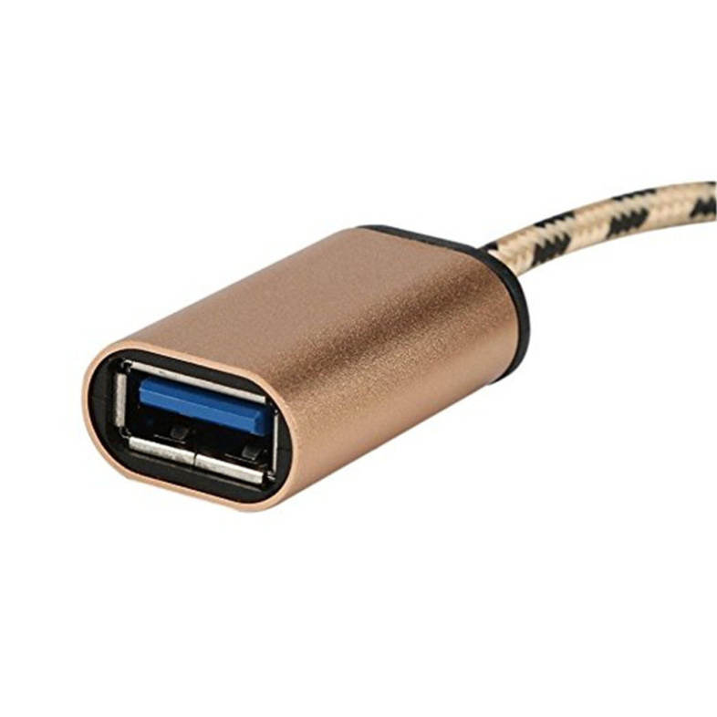 Mchoice USB 3.1 Type-C USB-C OTG Cable USB3.1 Male to USB2.0 Type-A Female Adapter Cord