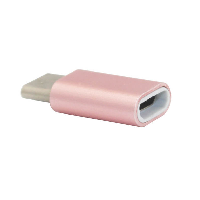 Minismile 7PCS Aluminium Alloy USB 3.1 Type-C To Micro USB Data Sync Charging Adapters Converters