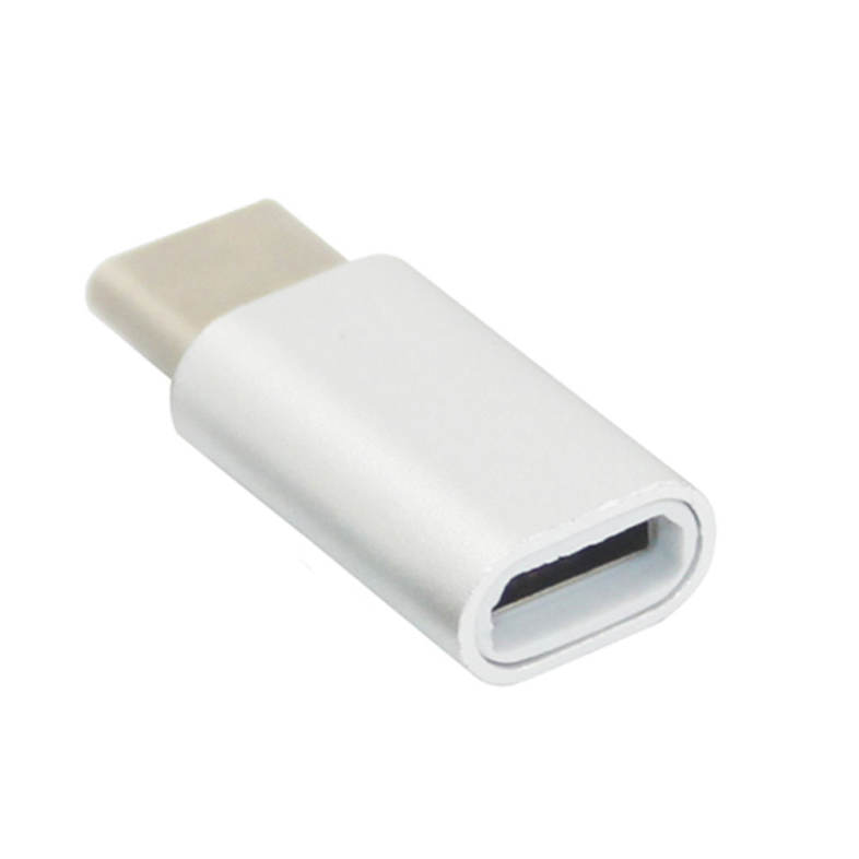 Minismile 7PCS Aluminium Alloy USB 3.1 Type-C To Micro USB Data Sync Charging Adapters Converters
